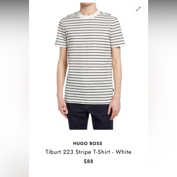 NWOT HUGO BOSS Tee Shirt Men’s M - Picture 2 of 6